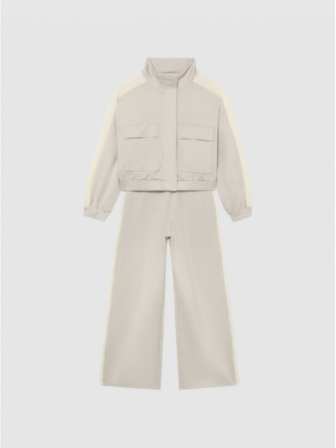 Conjunto Niña Crema Mayoral