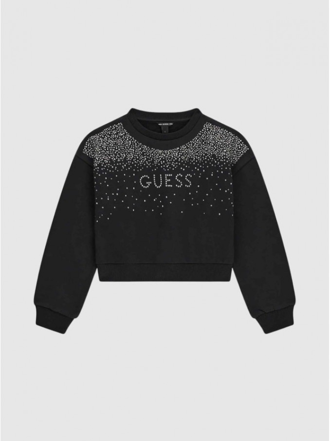 Sweatshirt Girl Black Guess