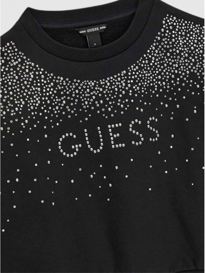 Sweatshirt Girl Black Guess