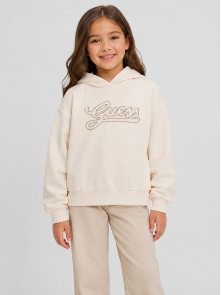 Sweatshirt Guess Menina Relaxed Regular  Hooded Ls Act
