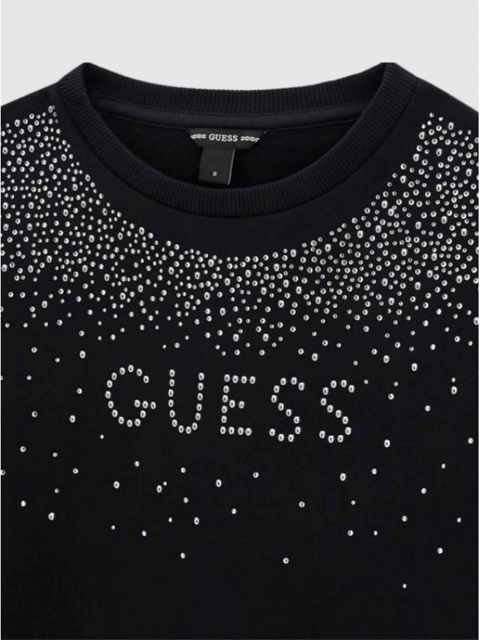 Sweatshirt Girl Black Guess