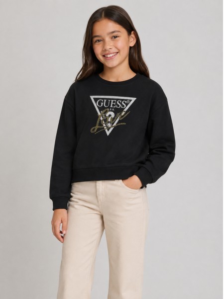 Sweatshirt Guess Menina Relaxed Regular Ls Active Top
