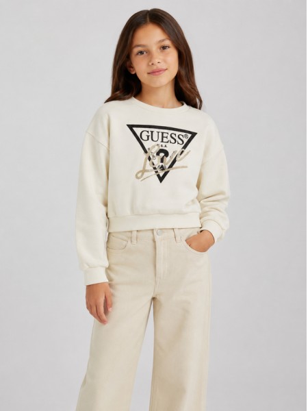 Sweatshirt Guess Menina Relaxed Regular Ls Active Top