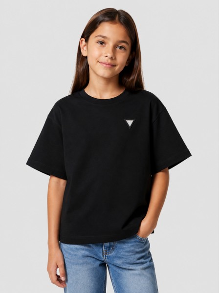 Camiseta Ni�a Negro Guess