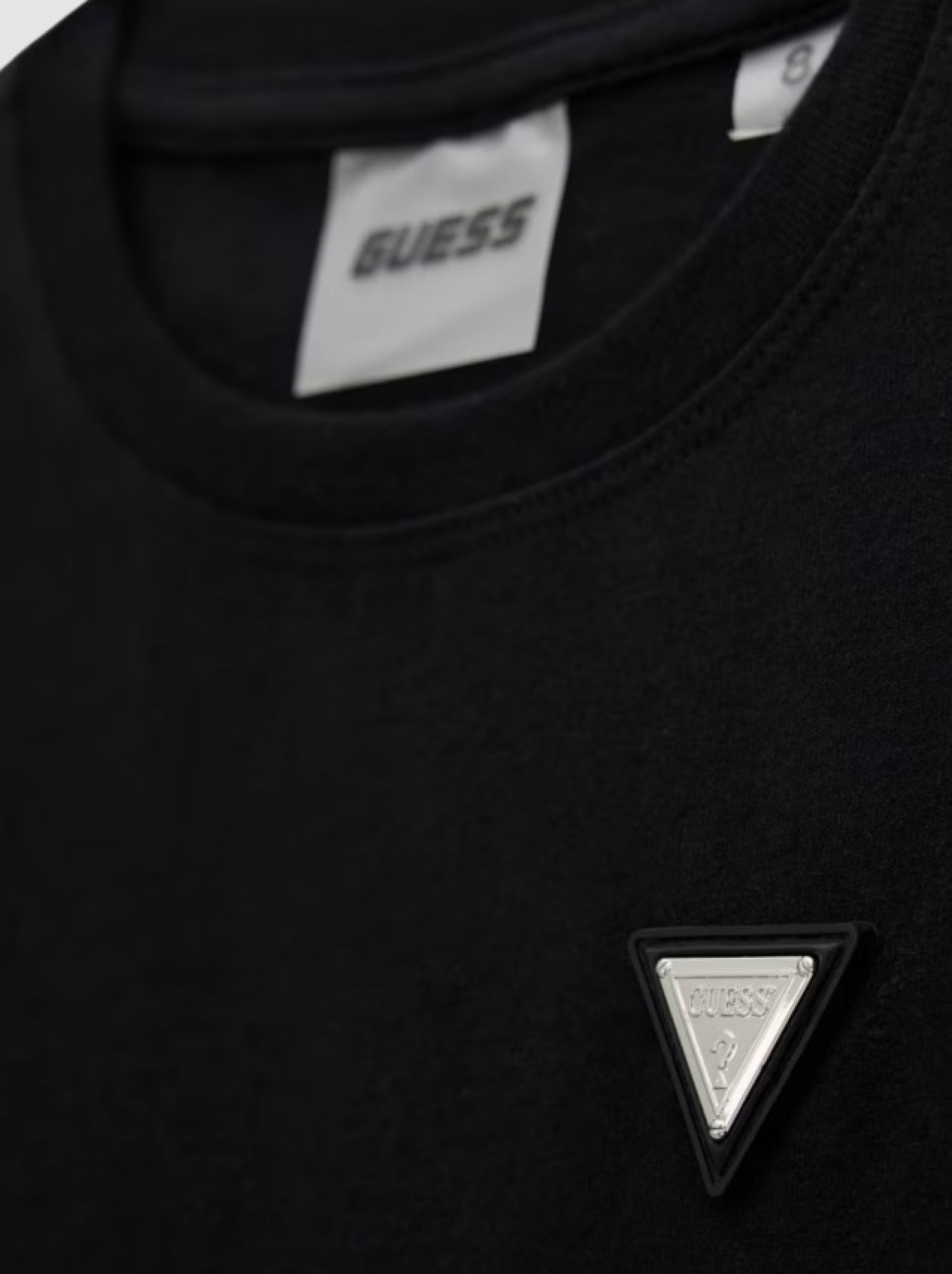 Camiseta Niña Negro Guess