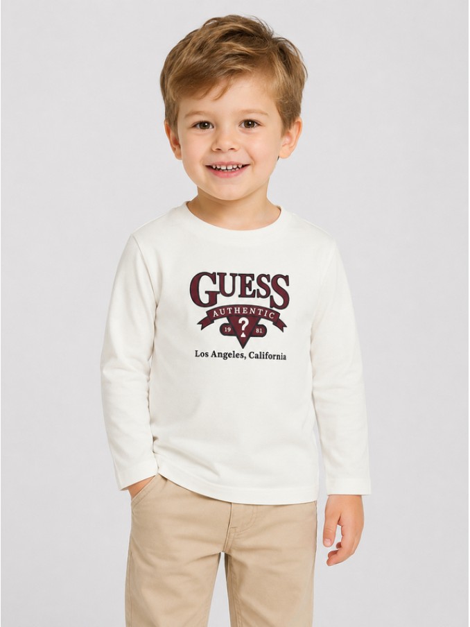 Camisola Guess Menino Ls T-Shirt_Logo