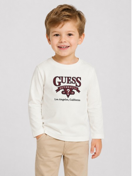 Camisola Guess Menino Ls T-Shirt_Logo
