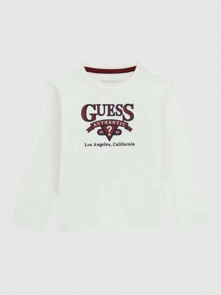 Camisola Guess Menino Ls T-Shirt_Logo