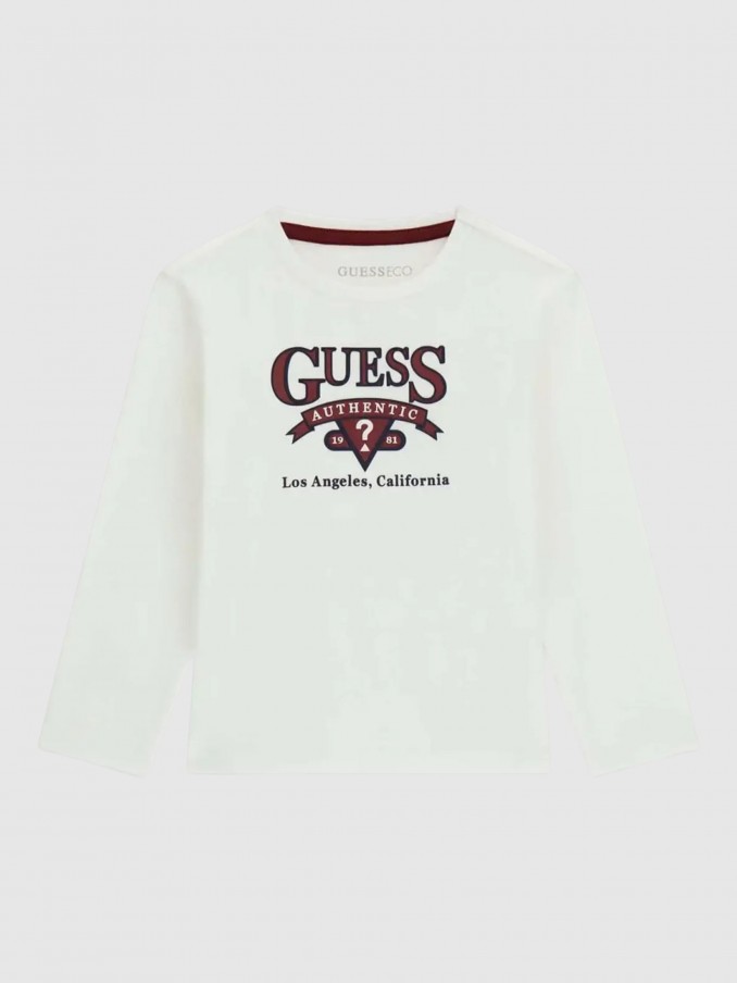 Camisola Guess Menino Ls T-Shirt_Logo