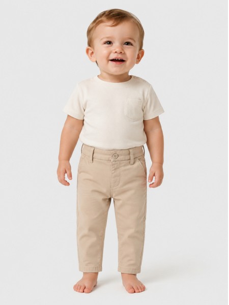 Pantalones Bebe Ni�o Beige Mayoral