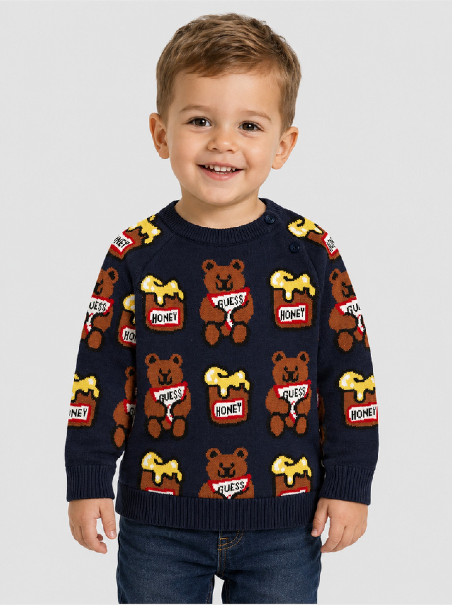Prendas de Punto Unisex Niño Guess