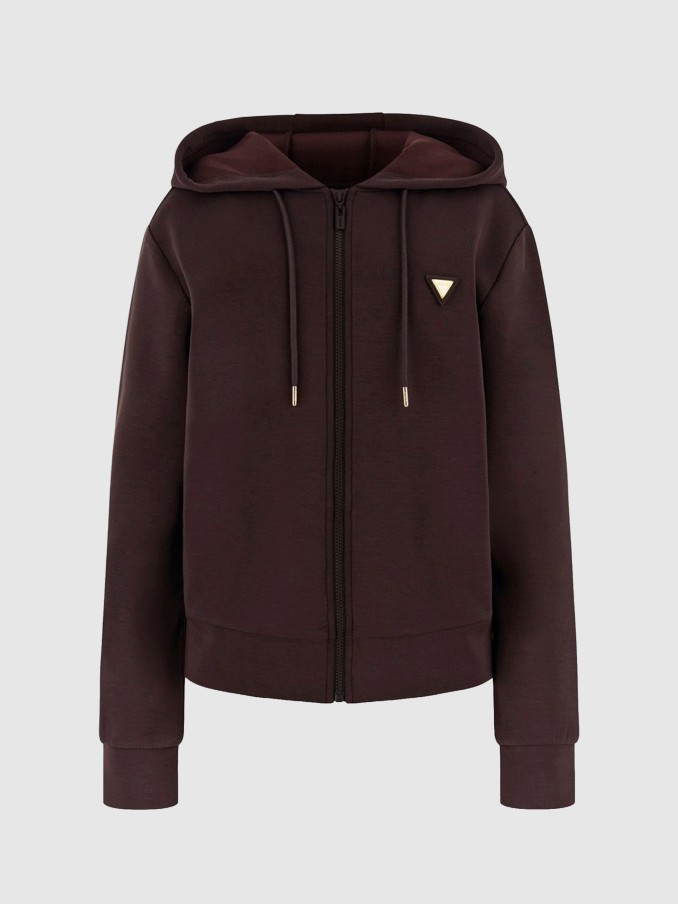 Coat Woman Brown Guess Underwear