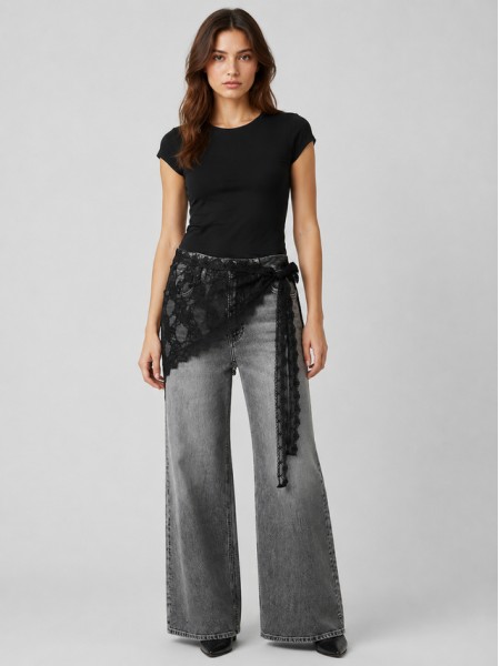 Scarves Woman Black Only