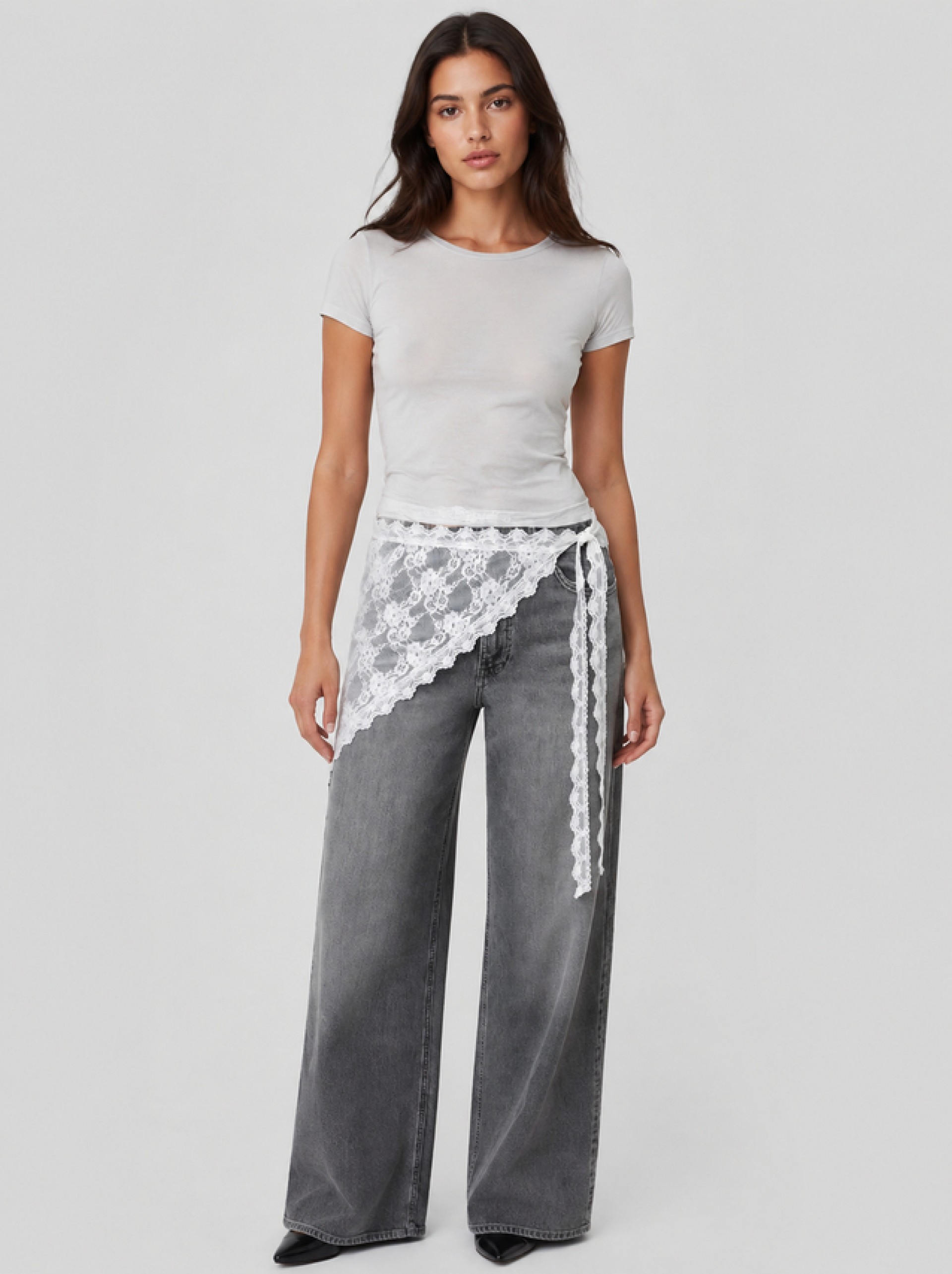 Scarves Woman White Only