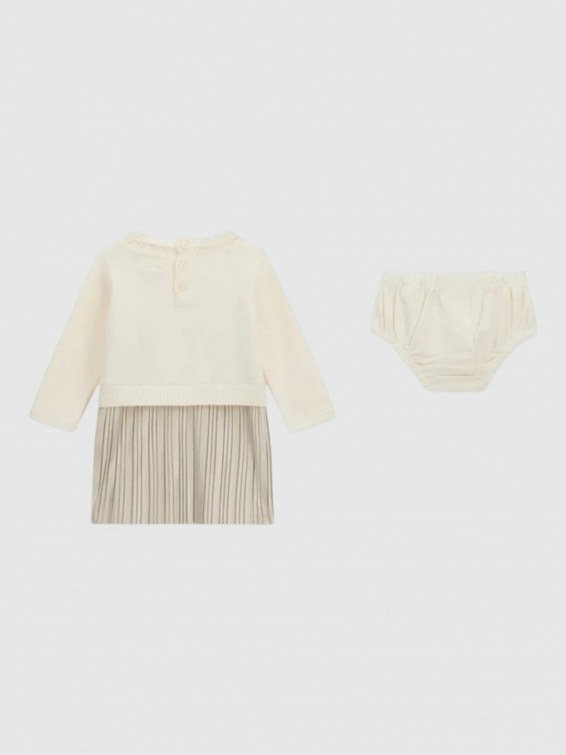 Vestido Bebe Niña Crema Guess