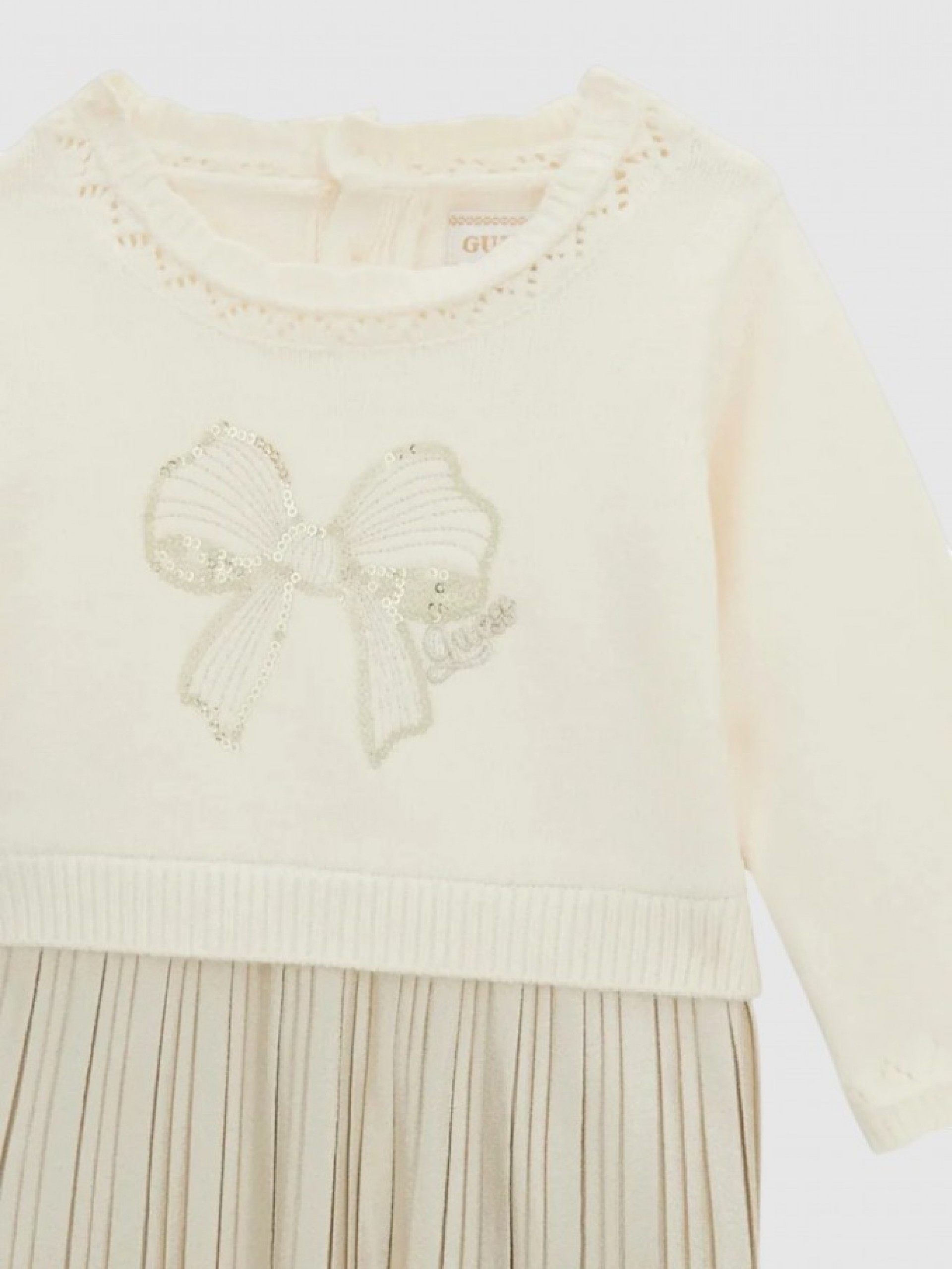 Vestido Bebe Niña Crema Guess