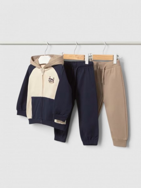 Conjunto 3 Pe�as Mayoral Menino Fato Treino Felpa 2P B�sico