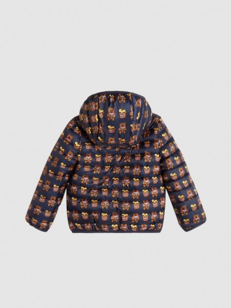 Casaco Guess Menino Padded Hooded Ls Jacket W/zip