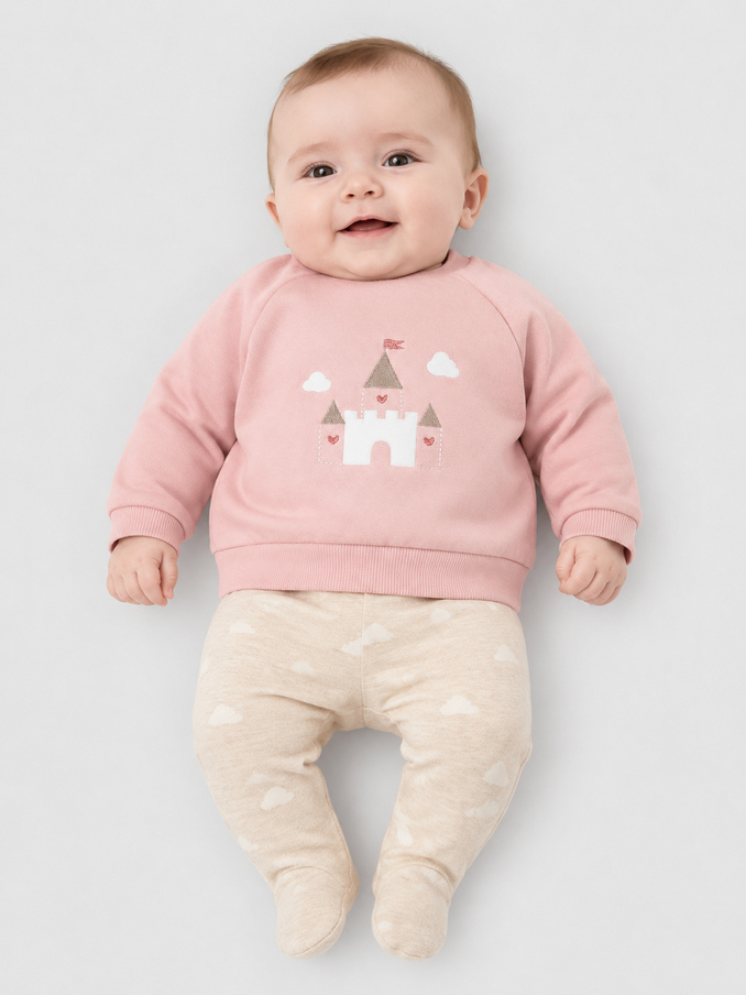 Set Baby Girl Light Pink Mayoral