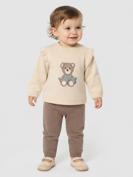 Set Baby Girl Cream Mayoral