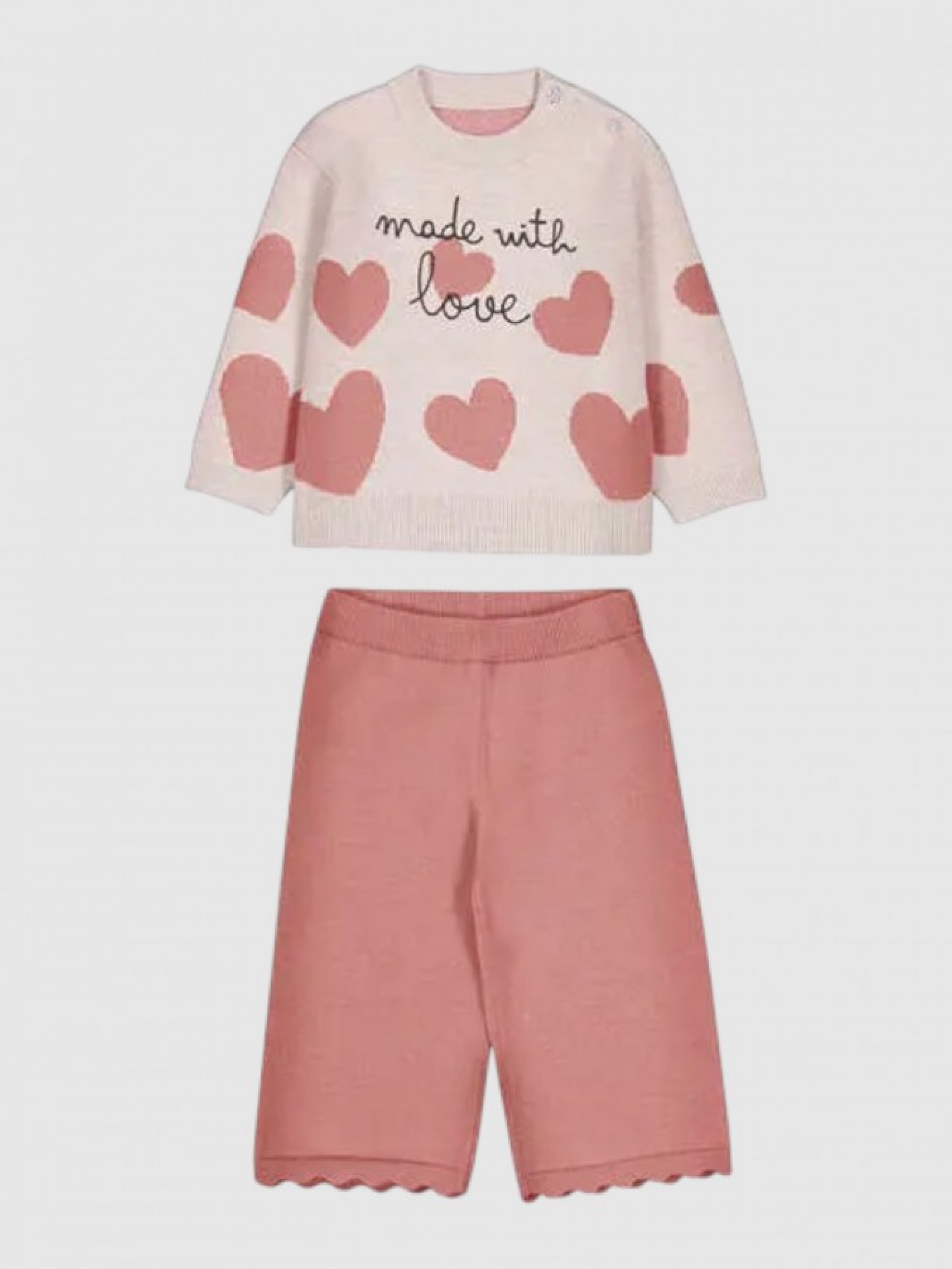 Conjunto Bebe Niña Rosa Mayoral