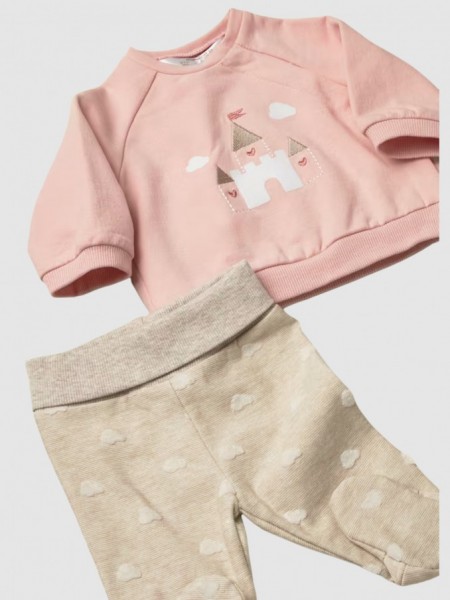 Conjunto Bebe Ni�a Rosa Claro Mayoral
