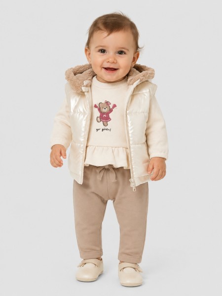 Set Baby Girl Cream Mayoral