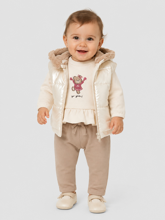 Set Baby Girl Cream Mayoral