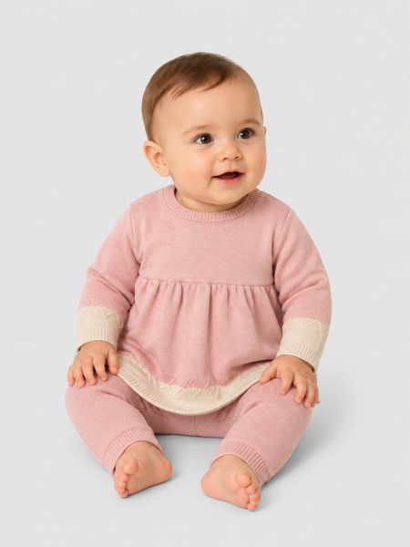 Set Baby Girl Light Pink Mayoral