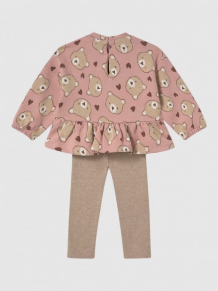 Conjunto Bebe Ni�a Rosa Mayoral