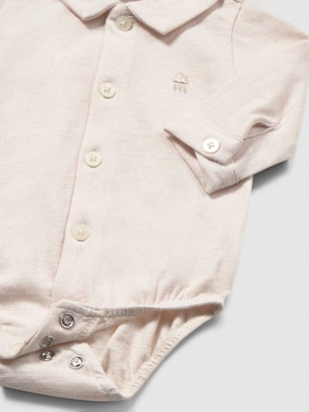 Body Bebe Ni�o Crema Mayoral