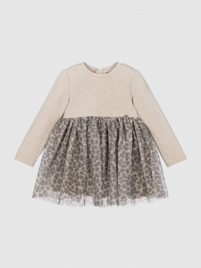 Dress Baby Girl Cream Mayoral