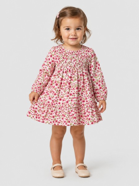 Dress Baby Girl Rose Mayoral Dress Baby Girl Rose Mayoral