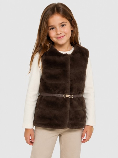 Vest Girl Brown Mayoral Vest Girl Brown Mayoral