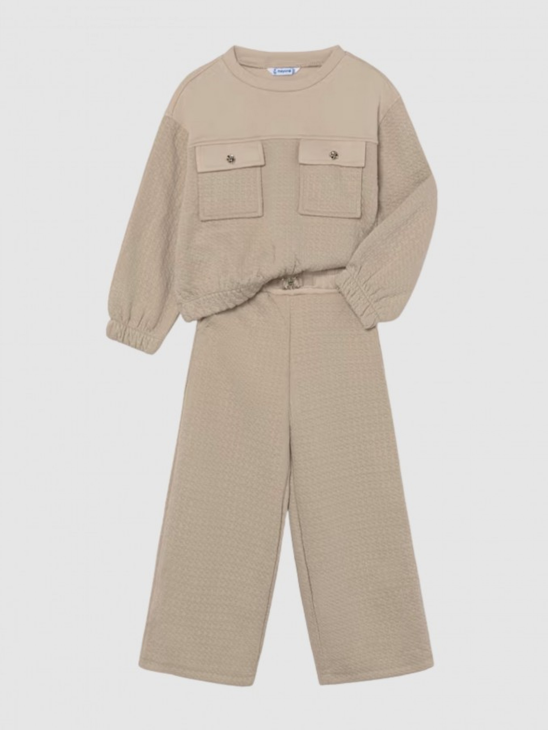 Conjunto Niña Crema Mayoral