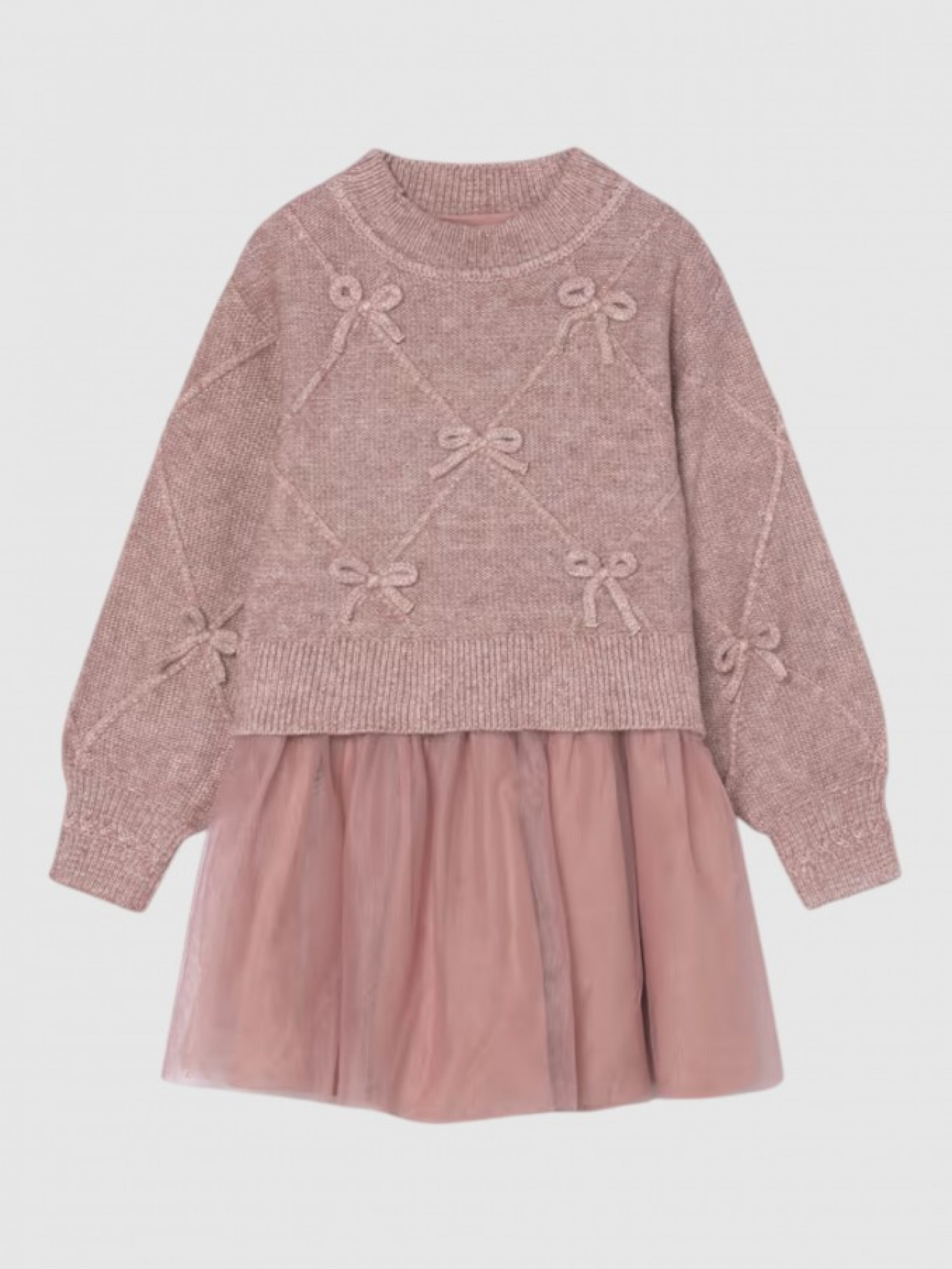 Vestido Niña Rosa Claro Mayoral