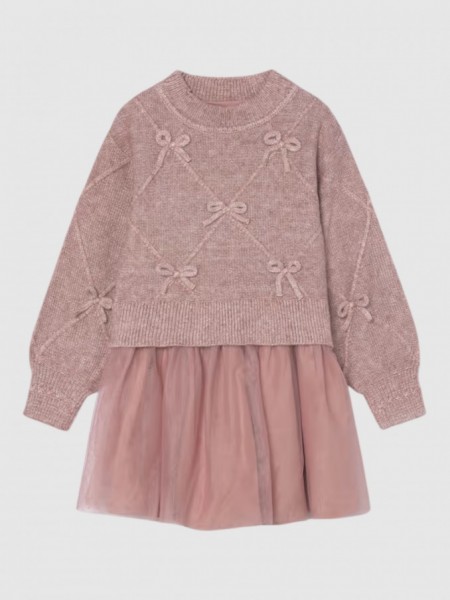 Dress Girl Light Pink Mayoral
