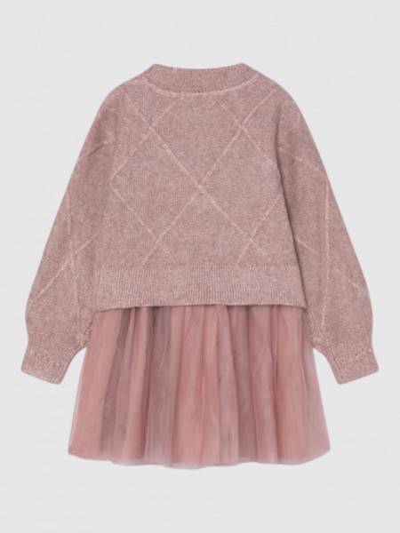 Dress Girl Light Pink Mayoral Dress Girl Light Pink Mayoral