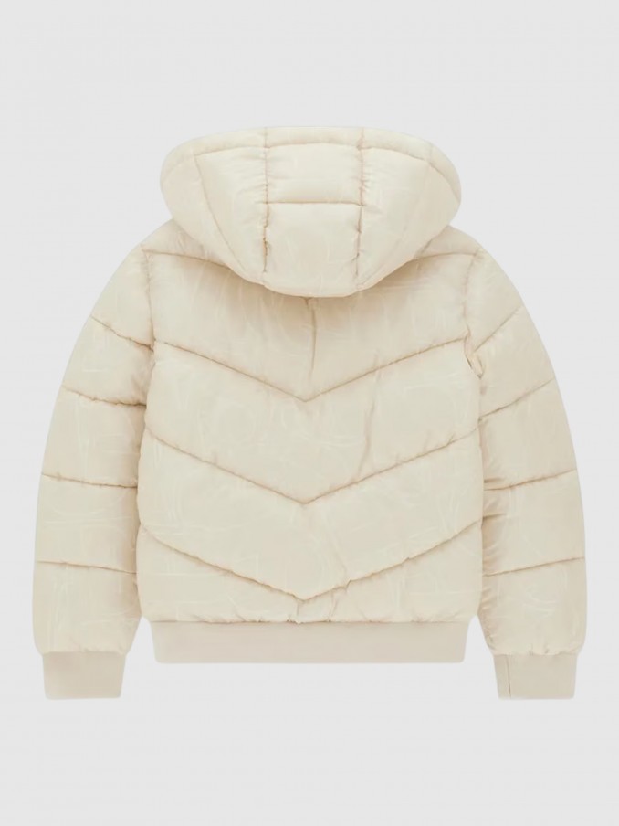 Jacket Girl Beige Guess