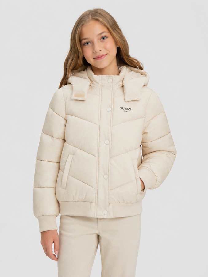 Jacket Girl Beige Guess