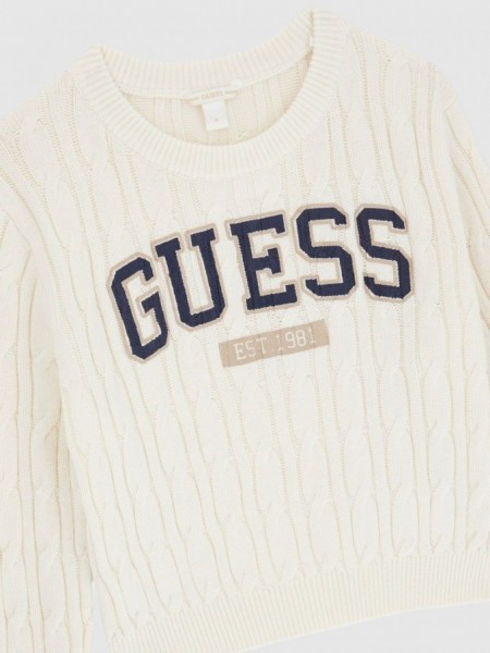 Camisola Guess Menina Crop Ls Sweater