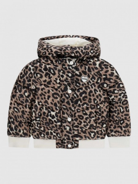 Casaco Guess Menina Polyester Hooded Padded Ls Puf