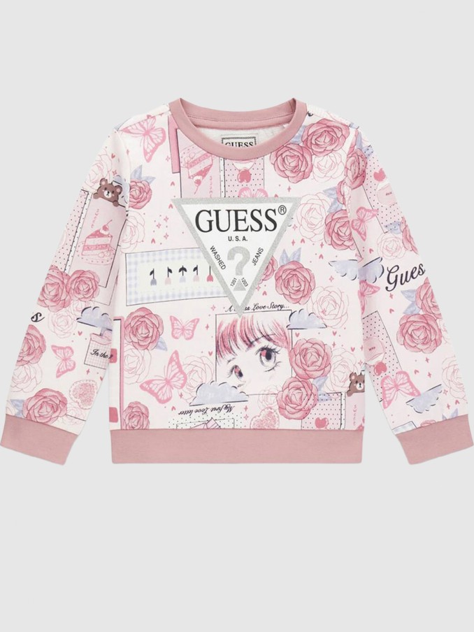 Sweatshirt Guess Menina Ls Active Top