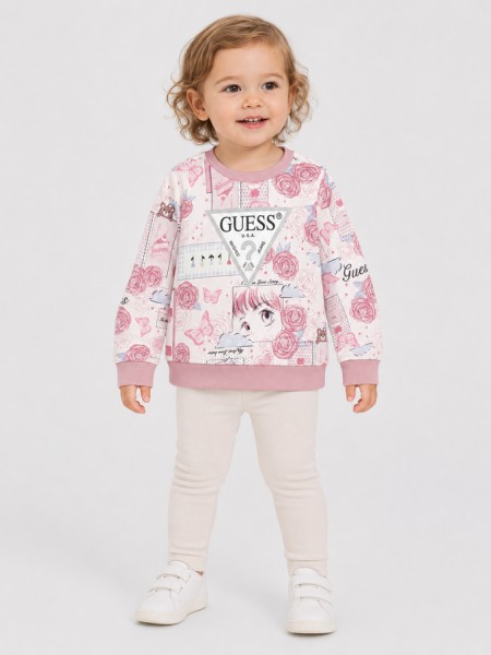 Sweatshirt Guess Menina Ls Active Top