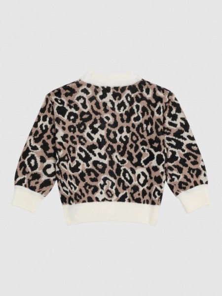 Casaco Guess Menina Ls Leo Cardigan