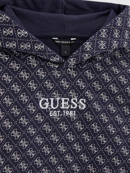 Sweatshirt Guess Menino Hooded Ls Active Top