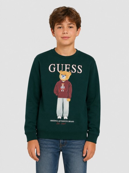 Sweatshirt Guess Menino Ls Active Top