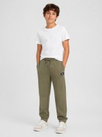Calças Calvin Klein Menino Ck Woven Label Relaxed Sweatpant Calças Calvin Klein Menino Ck Woven Label Relaxed Sweatpant
