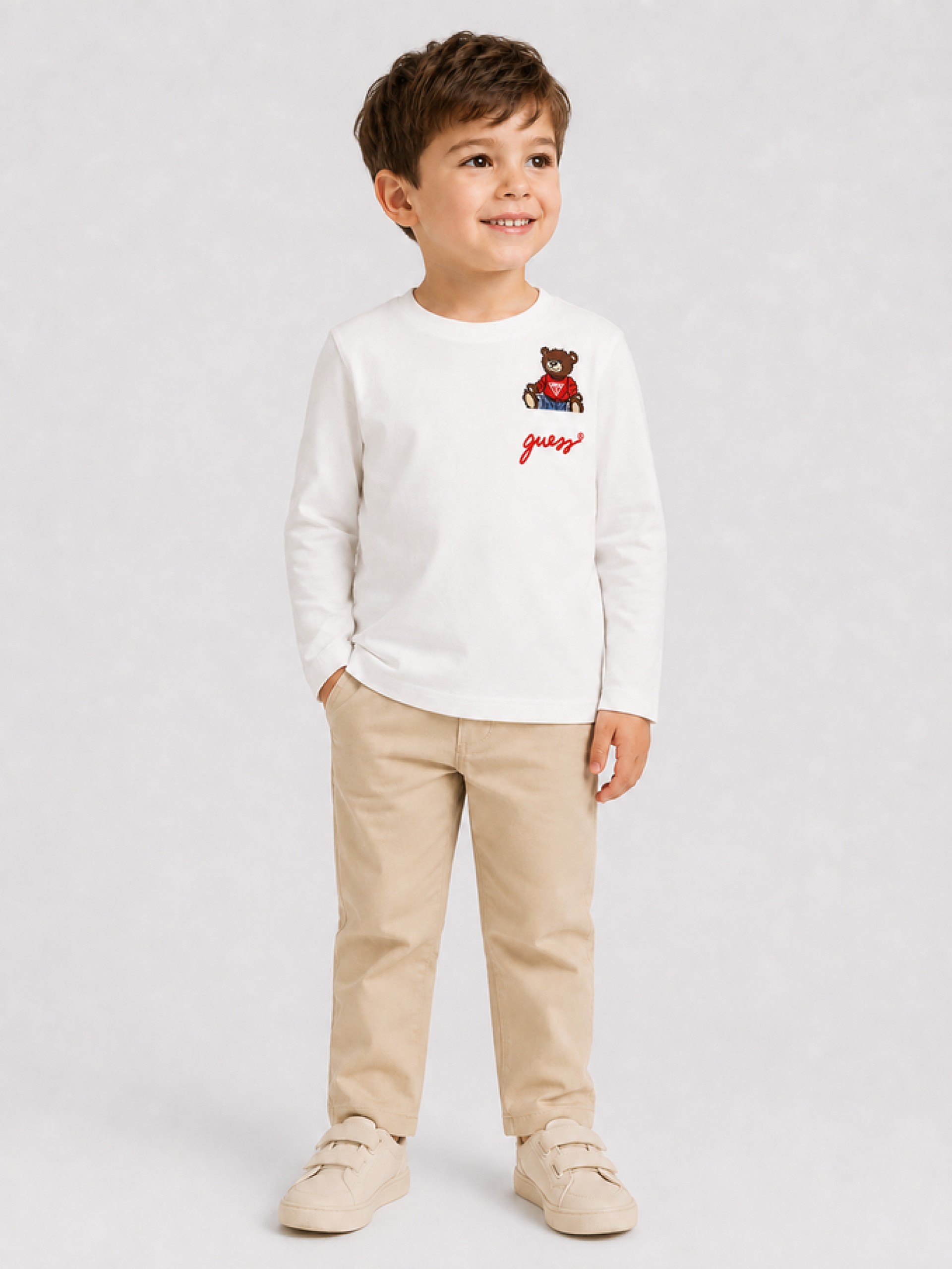 Camiseta Niña Blanco Guess
