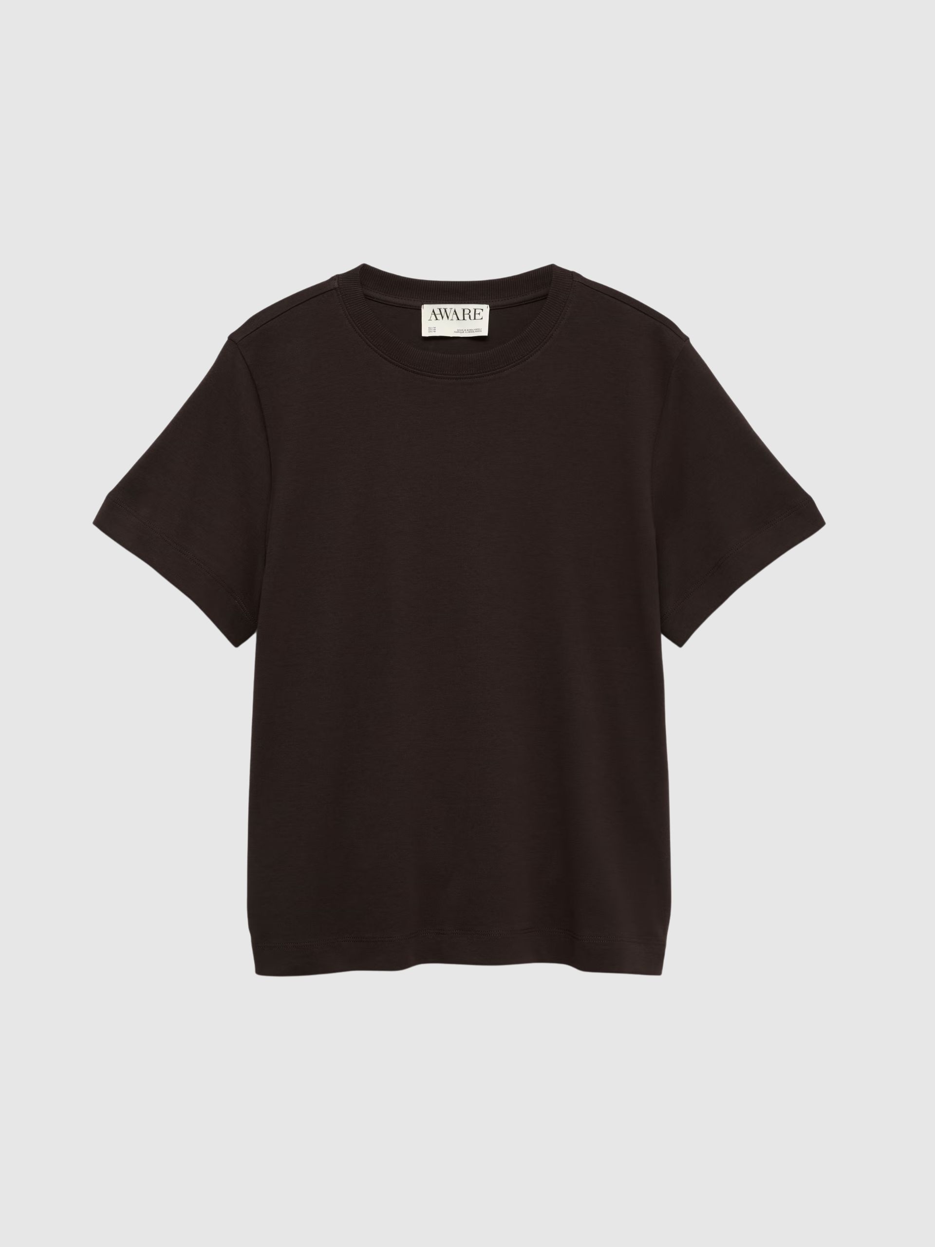 Camiseta Mujer Castaño Oscuro Vero Moda